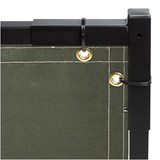 Steiner Welding Screen, 6 ft H, 10 ft W, Green 501HD-6X10