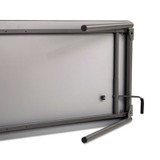 TABLE,FOLDING,30X72,GY