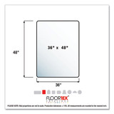 Floortex® CHAIRMAT,PF,36X48,HRD,CLR PF129225EV USS-FLRPF129225EV