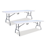 Iceberg TABLE,BIFOLD,2PK,8FT,GRT 61273
