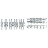 Tsubaki Leaf Chain,BL5,Steel,5/8" Pitch,10 ft. BL546RB