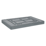 Buckhorn Blk Ctr Lid,Light Gray,Plastic,42 1/2 in TL4229040051000
