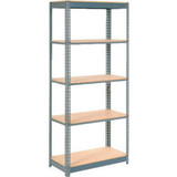 Global Industrial 5 Shelf Standard Duty Boltless Shelving Starter 48""Wx18""Dx60