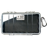 Pelican 1060 Watertight Micro Case With Liner 9-3/8"" x 5-9/16"" x 2-5/8"" Black