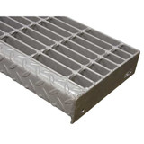 Manufacturer Varies Carbon Steel Stair Tread,10 15/16" x 36" 20188R125-TRD2