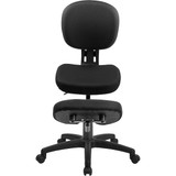 Flash Furniture Mobile Kneeler Posture,Black WL-1430-GG