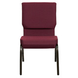Flash Furniture Fabric Church Chair,Burgundy XU-CH-60096-BYXY56-GG