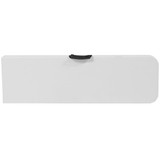 Flash Furniture Plastc Bench,11"Wx72"L,Folding,White DAD-YCD-183Z-2-GG
