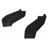 Flash Furniture Reception Set,Black Leather,7 pcs. ZB-803-870-SET-BK-GG
