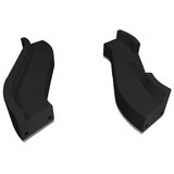 Flash Furniture Reception Set,Black Leather,7 pcs. ZB-803-870-SET-BK-GG