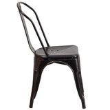 Flash Furniture Antique Metal Chair CH-31230-BQ-GG