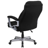 Flash Furniture Black 500Lb High Back Fab Chr GO-1850-1-FAB-GG