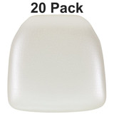 Flash Furniture Hard Ivory Vinyl Chiavari Chair Cu,PK20 20-BH-IVORY-HARD-VYL-GG