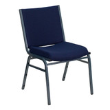 Flash Furniture Fabric Stack Chair,Navy XU-60153-NVY-GG