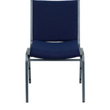 Flash Furniture Fabric Stack Chair,Navy XU-60153-NVY-GG