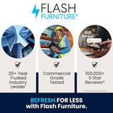 Flash Furniture Cross Back Chair,Early American XU-X-EA-GG
