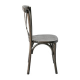 Flash Furniture Cross Back Chair,Early American XU-X-EA-GG