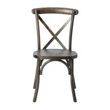Flash Furniture Cross Back Chair,Early American XU-X-EA-GG