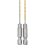 Do it Best 3/32 In. Impact Ready Titanium Hex Shank Drill Bit (2-Pack)