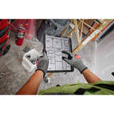 Milwaukee Tool Knit Gloves,Finished,Size 2XL 48-73-7134