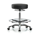 Manufacturer Varies Backless Pneumatic Stool,17" W BR-VHBSO-CR-CF-CC-8540