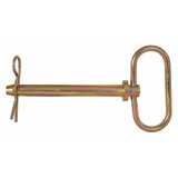 Buyers Products Hitch Pin,4 1/4 in,Zinc Plated Yellow 66100