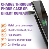 Victor Technology Wireless Phone Charger,Black CS100