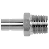 Brennan Industries Male NPT Adapter,Gas,N2428 N2428-04-04-SS