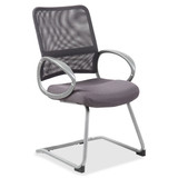 Boss Guest Chair,Pewter Finish,Mesh Back B6419-CG