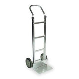 Dayton Hand Truck,500 lb,48"x18"x17-1/2",Silver 6W046