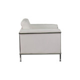 Flash Furniture Leather Chair,White ZB-LESLEY-8090-CHAIR-WH-GG