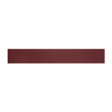 Aluminum Oxide 732E Red 2-3/4" x 17-1/2" Paper Plain File Strip P100 BX/50 NS 732E-FS-P0100-50 732-FS-100-50