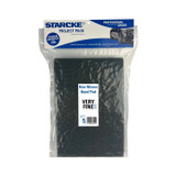 Gray 6" x 9" Non Woven Hand Pad Ultra Fine 5ct. Retail Pack R HP-GRAY-R5 HP-GRAY-R5