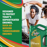 Quaker State Full Synthetic 0W-20 Motor Oil, 1 Qt. 550046176 Pack of 6 574030