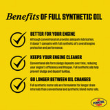Pennzoil Full Synthetic 0W-20 Motor Oil, 5 Qt. 550058596 Pack of 3 586601