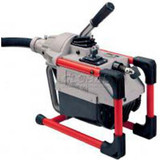 RIDGID K-60 Sectional Machine W/Pin Key Rear Guide Hose &  Mitt 115V 600RPM 1/2H