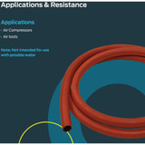Eastman EZ-Flo 3/8 In. ID x 10 Ft. L. PVC Air Hose