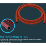 Eastman EZ-Flo 3-8 In. ID x 10 Ft. L. PVC Air Hose 98593 409554