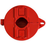 Brady Ball Valve Lockout,4 1/4 in W,Plastic 151748