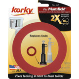 Korky 2X Long Life Toilet Flush Valve Seal Fits Mansfield 210 & 211 457BP 406788