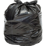 Global Industrial Super Duty Trash Bags 55-60 Gal 1.5 Mil Black 100 Bags/Case