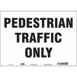 Condor Safety Sign,10 inx14 in,Vinyl 476M27