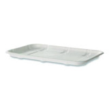 Eco-Products® TRAY,2S MEAT&PROD,400,WH EP-MP2SNFA