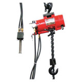 Dayton Air Chain Hoist,500 lb.Cap.,20 ft.Lift 29XL90