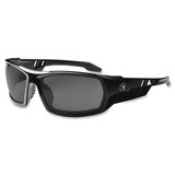 Ergodyne Safety Glasses,Gray,Scratch-Resistant ODIN