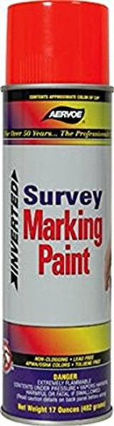 Flourescent Red Traffic Marking Paint 20 Oz, 12/Cs