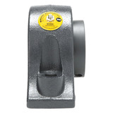 Moline Bearing Pillow Block Brg,1 1/2 in Bore,Cast Iron 19221108