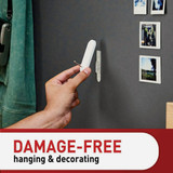 Command Large Wire Hook, White, 3 Hooks, 8 Strips 17069-3ES 244615
