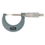 Mitutoyo Point Micrometer,0-1 In,15 Deg Carbide 112-189