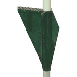 Dare 4 Ft. x 3-8 In. White Post with Step Plate 3650 739028